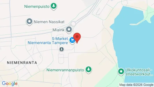 Apartments for rent i Tampere Keskinen - kort over placeringen