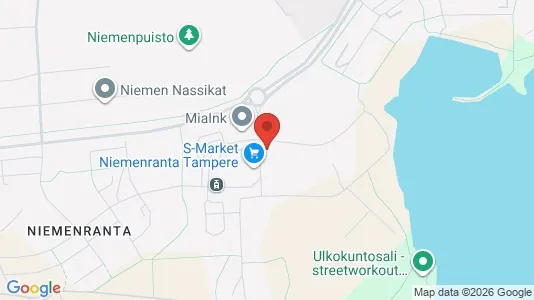 Apartments for rent i Tampere Keskinen - kort over placeringen