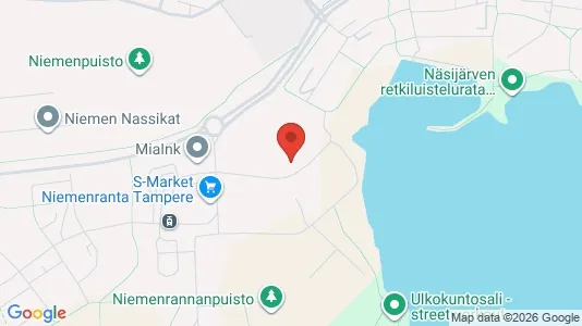 Apartments for rent i Tampere Keskinen - kort over placeringen