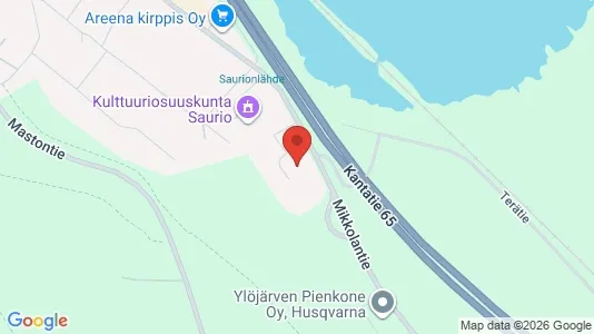 Apartments for rent i Ylöjärvi - kort over placeringen