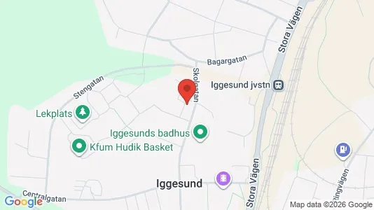 Apartments for rent i Hudiksvall - kort over placeringen
