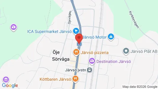 Apartments for rent i Ljusdal - kort over placeringen