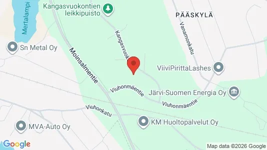Apartments for rent i Savonlinna - kort over placeringen
