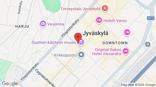 Apartments for rent i Jyväskylä - kort over placeringen