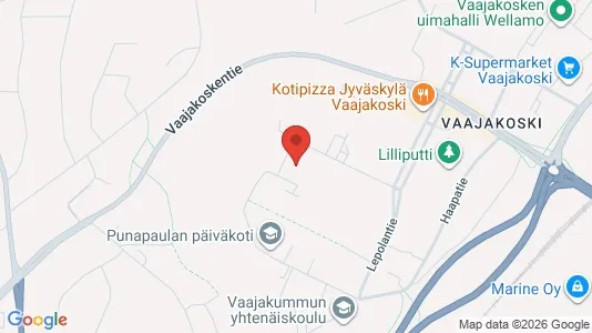 Apartments for rent i Jyväskylä - kort over placeringen