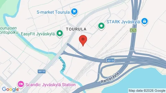 Apartments for rent i Jyväskylä - kort over placeringen