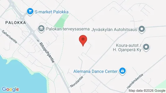 Apartments for rent i Jyväskylä - kort over placeringen