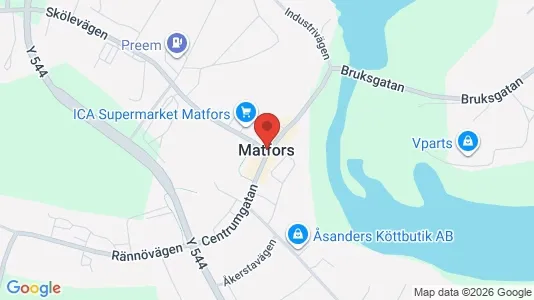 Apartments for rent i Sundsvall - kort over placeringen