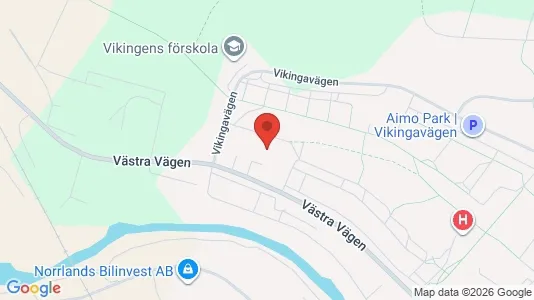 Apartments for rent i Sundsvall - kort over placeringen