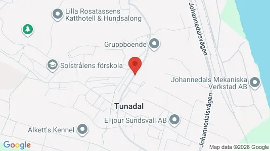 Apartments for rent i Sundsvall - kort over placeringen
