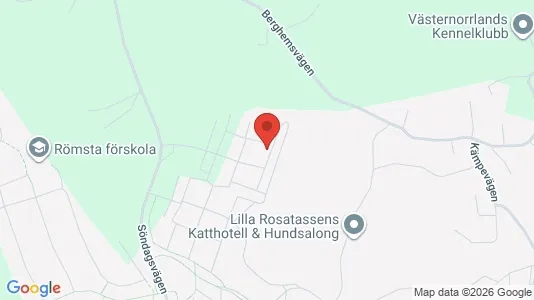 Apartments for rent i Sundsvall - kort over placeringen