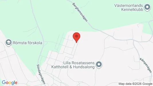 Apartments for rent i Sundsvall - kort over placeringen