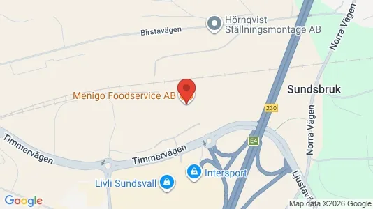 Apartments for rent i Sundsvall - kort over placeringen