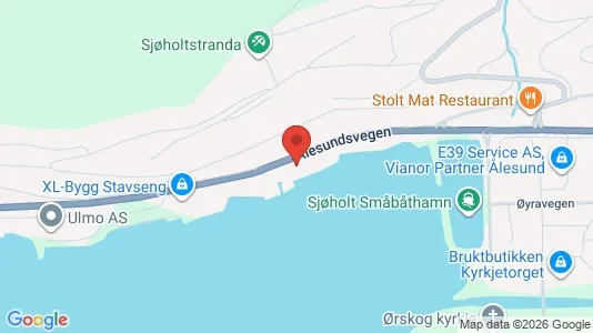 Rooms for rent i Ørskog - kort over placeringen