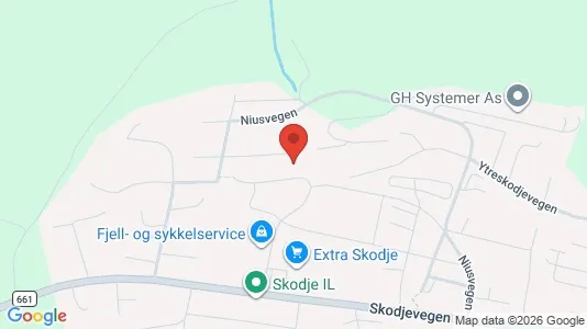 Apartments for rent i Skodje - kort over placeringen