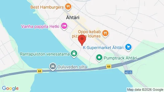Apartments for rent i Ähtäri - kort over placeringen