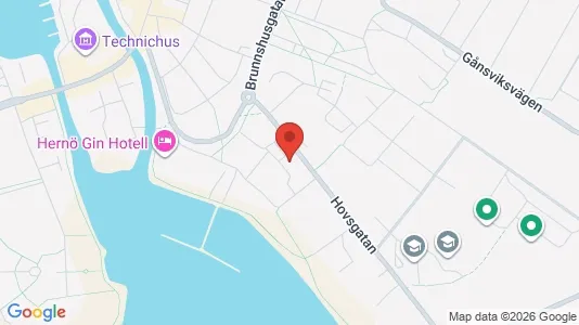 Apartments for rent i Härnösand - kort over placeringen