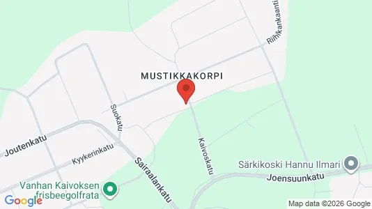 Apartments for rent i Outokumpu - kort over placeringen