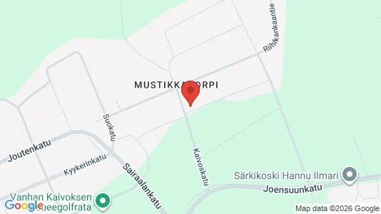 Apartments for rent i Outokumpu - kort over placeringen