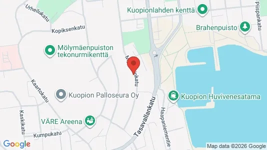 Apartments for rent i Kuopio - kort over placeringen