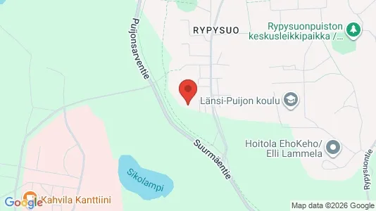 Apartments for rent i Kuopio - kort over placeringen