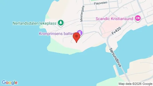 Apartments for rent i Kristiansund - kort over placeringen