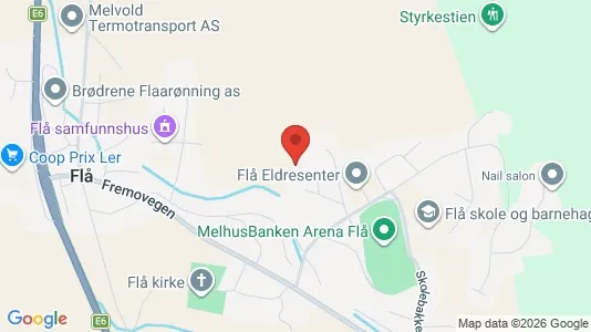 Apartments for rent i Melhus - kort over placeringen