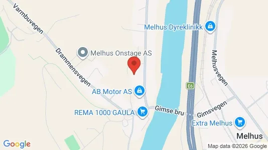 Apartments for rent i Melhus - kort over placeringen