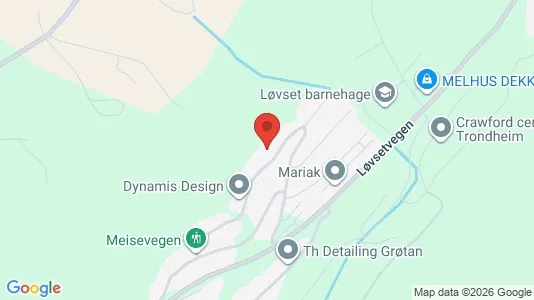 Apartments for rent i Melhus - kort over placeringen
