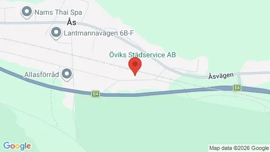 Apartments for rent i Örnsköldsvik - kort over placeringen
