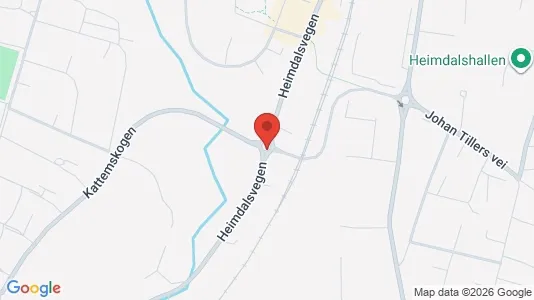 Apartments for rent i Trondheim Heimdal - kort over placeringen