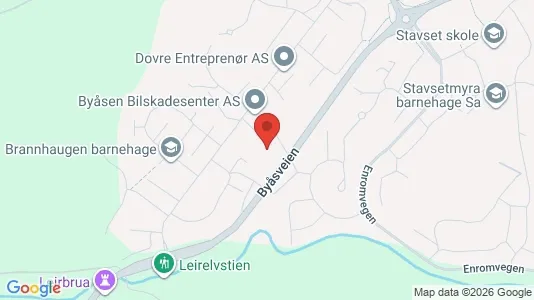 Rooms for rent i Trondheim Midtbyen - kort over placeringen