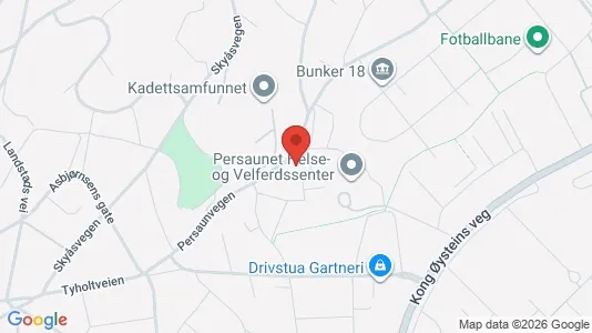 Rooms for rent i Trondheim Østbyen - kort over placeringen