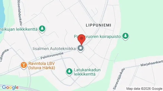Apartments for rent i Iisalmi - kort over placeringen