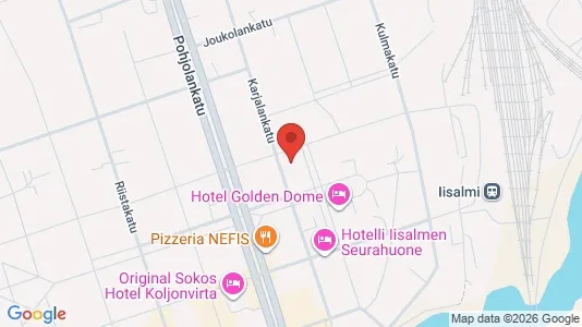 Apartments for rent i Iisalmi - kort over placeringen