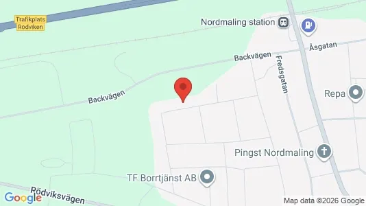 Apartments for rent i Nordmaling - kort over placeringen