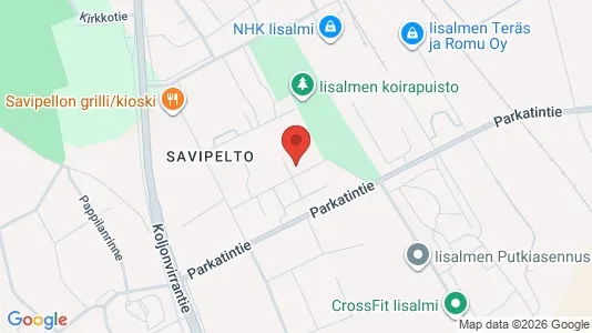 Apartments for rent i Iisalmi - kort over placeringen