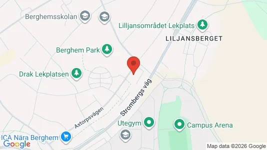 Apartments for rent i Umeå - kort over placeringen