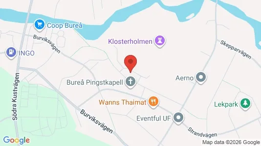 Apartments for rent i Skellefteå - kort over placeringen