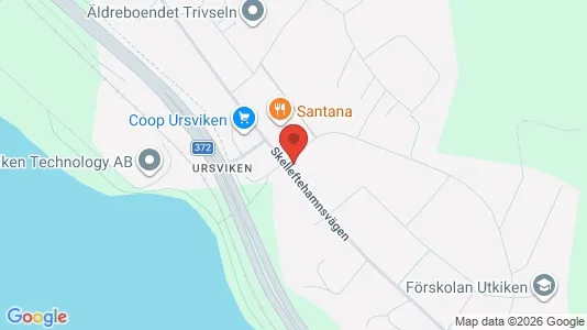 Apartments for rent i Skellefteå - kort over placeringen