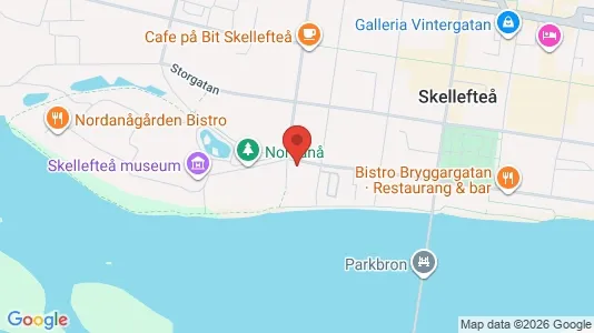 Apartments for rent i Skellefteå - kort over placeringen