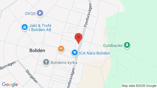 Apartments for rent i Skellefteå - kort over placeringen