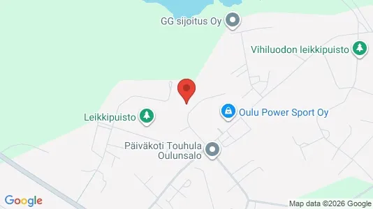 Apartments for rent i Oulu - kort over placeringen