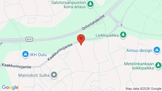 Apartments for rent i Oulu - kort over placeringen