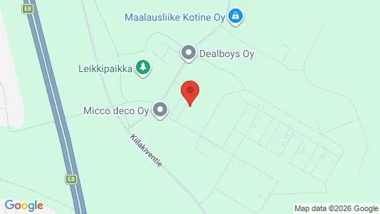 Apartments for rent i Oulu - kort over placeringen