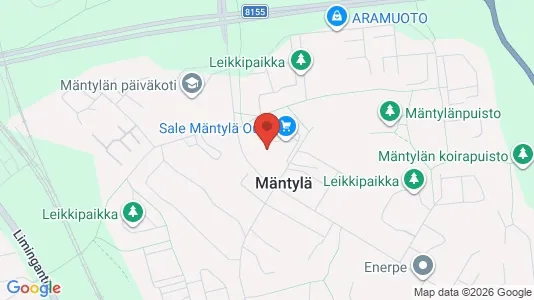 Apartments for rent i Oulu - kort over placeringen