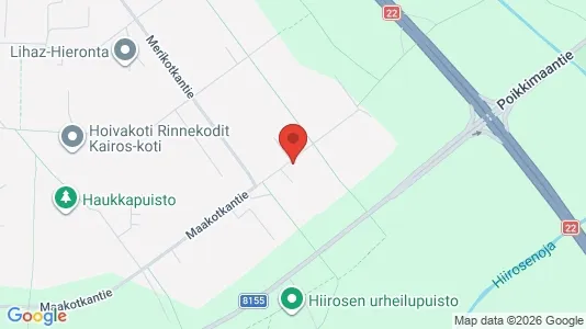 Apartments for rent i Oulu - kort over placeringen