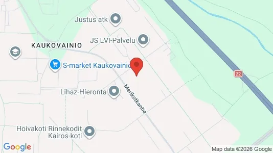 Apartments for rent i Oulu - kort over placeringen