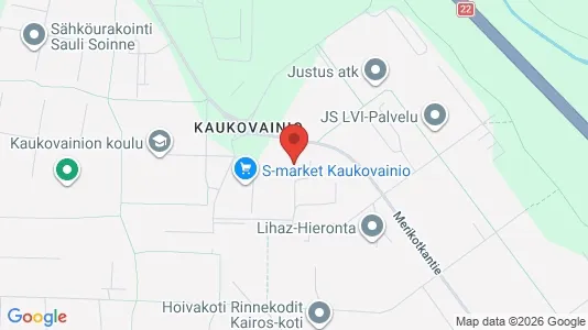 Apartments for rent i Oulu - kort over placeringen
