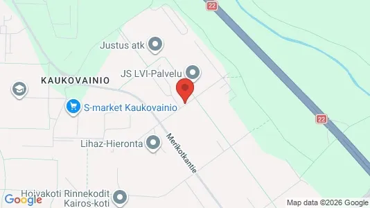 Apartments for rent i Oulu - kort over placeringen